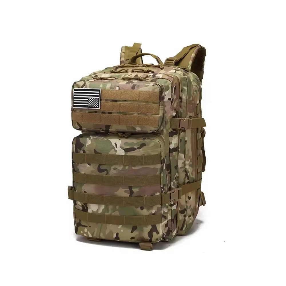 50L Tactical Backpack 900D Oxford Waterproof Military MOLLE Rucksack