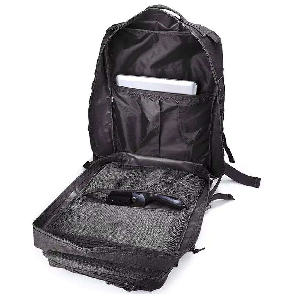 50L Tactical Backpack 900D Oxford Waterproof Military MOLLE Rucksack