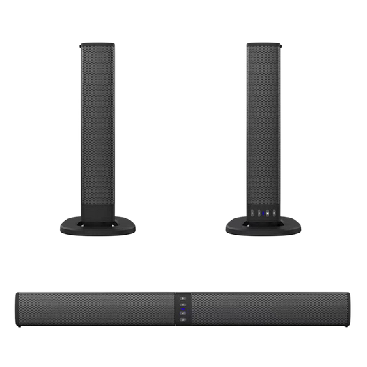 BariSovix TV Soundbar Detachable Bluetooth 5.0 Wireless Speaker System