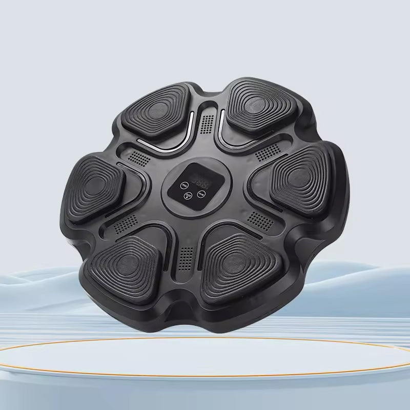 BeatiZax Music Boxing Machine - 661lb Punch Capacity Smart Training System, Bluetooth Speakers, 9-Speed Reaction Lights