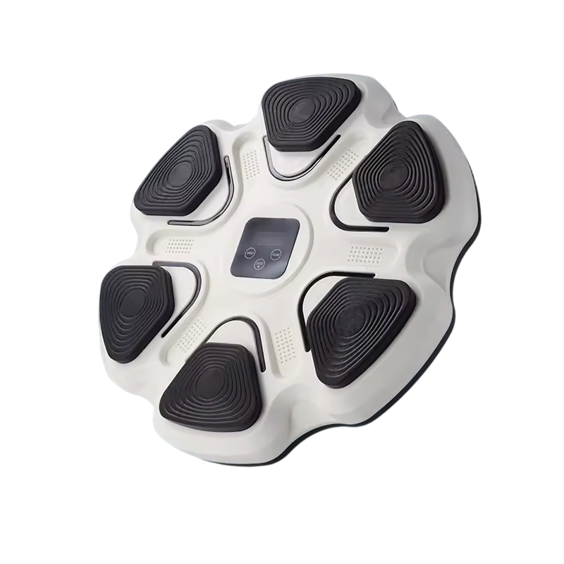 BeatiZax Music Boxing Machine - 661lb Punch Capacity Smart Training System, Bluetooth Speakers, 9-Speed Reaction Lights