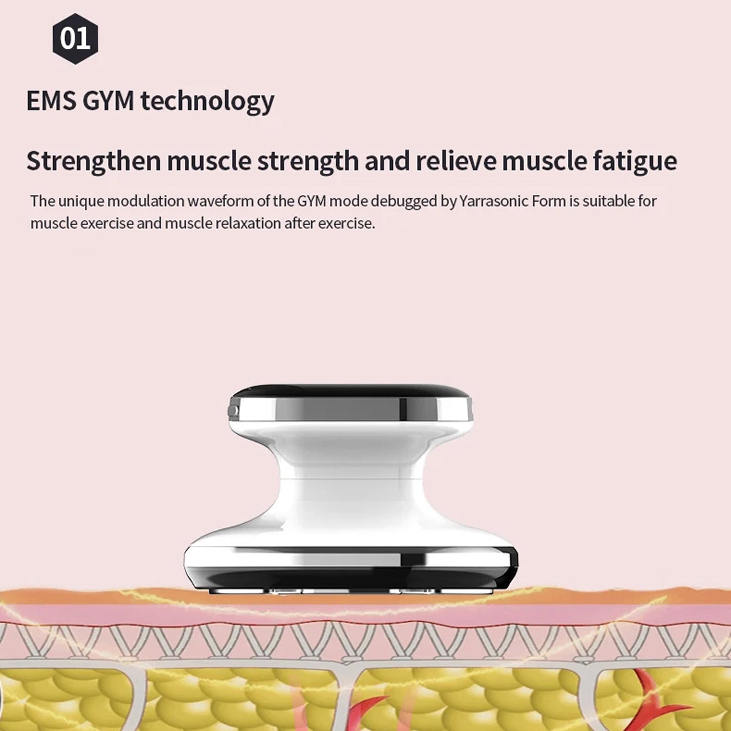 CelluTono Cellulite Massager Micro-Pulse Technology 1500mAh Rechargeable for Arms Waist and Legs