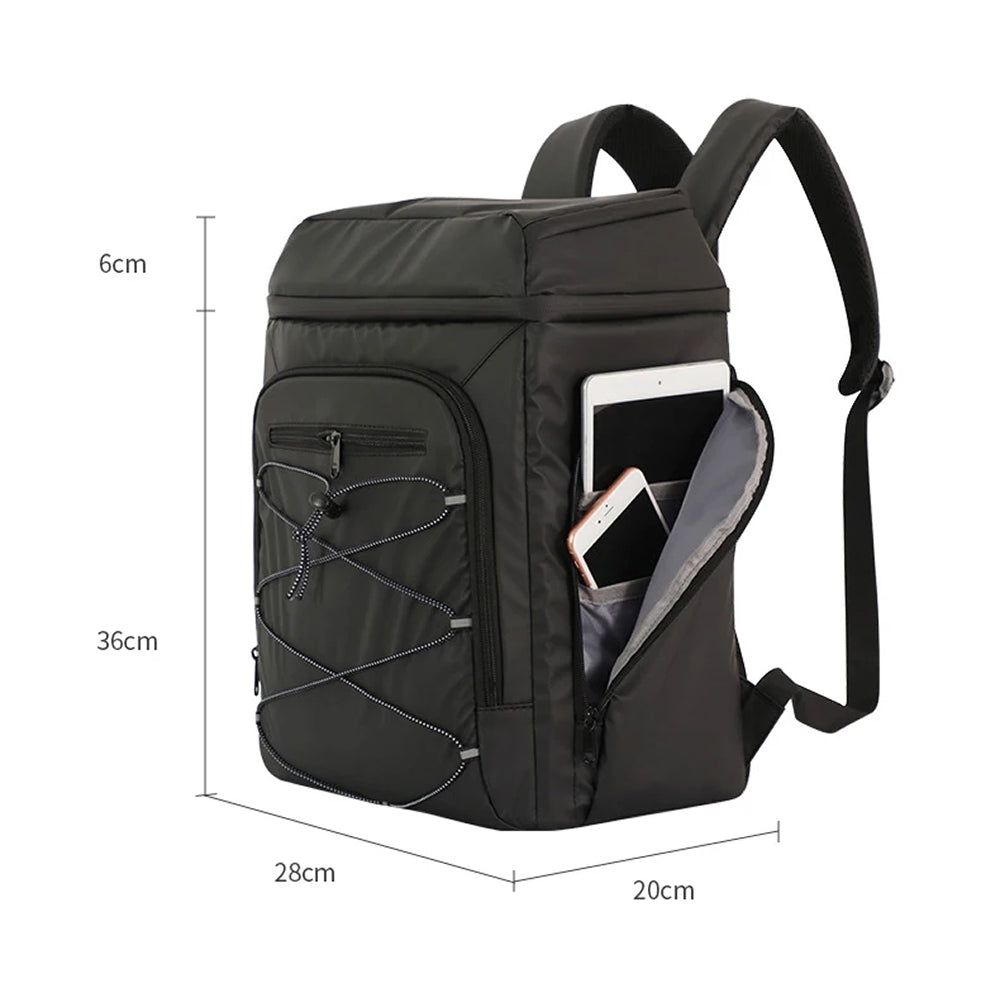 ColivPaxi Cooler Backpack 30 Can Insulated Leakproof Beach Camping Bag