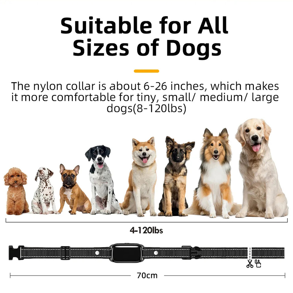 ColixDogi Dog Training Collar 3300ft Range IPX7 Waterproof Rechargeable for Dogs 4-120lbs