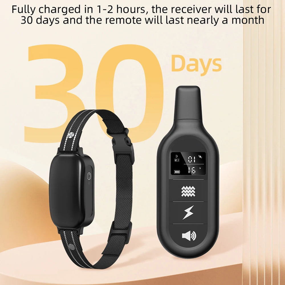 ColixDogi Dog Training Collar 3300ft Range IPX7 Waterproof Rechargeable for Dogs 4-120lbs