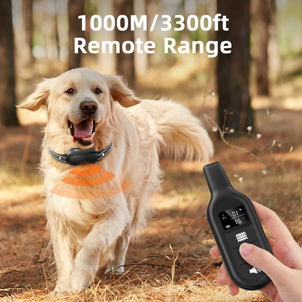 ColixDogi Dog Training Collar 3300ft Range IPX7 Waterproof Rechargeable for Dogs 4-120lbs
