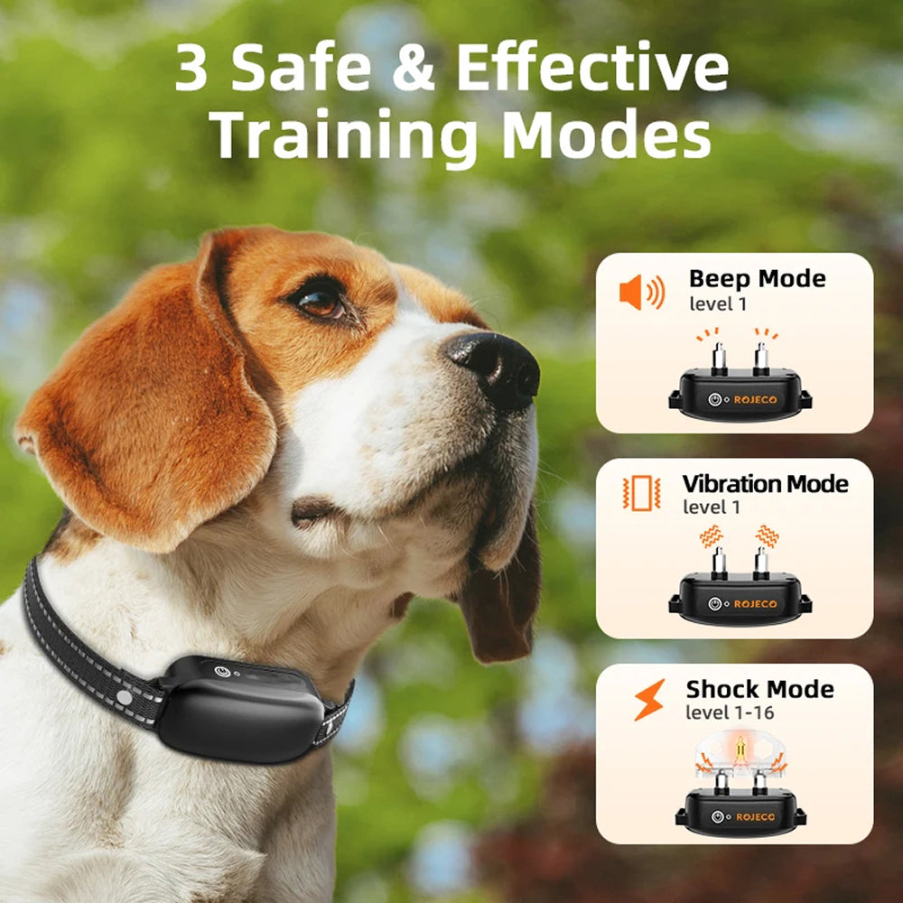 ColixDogi Dog Training Collar 3300ft Range IPX7 Waterproof Rechargeable for Dogs 4-120lbs