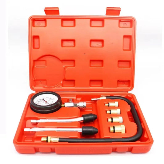 DelNopsi Fuel Pressure Tester 300 PSI 99% Accuracy Gasoline Gauge Kit