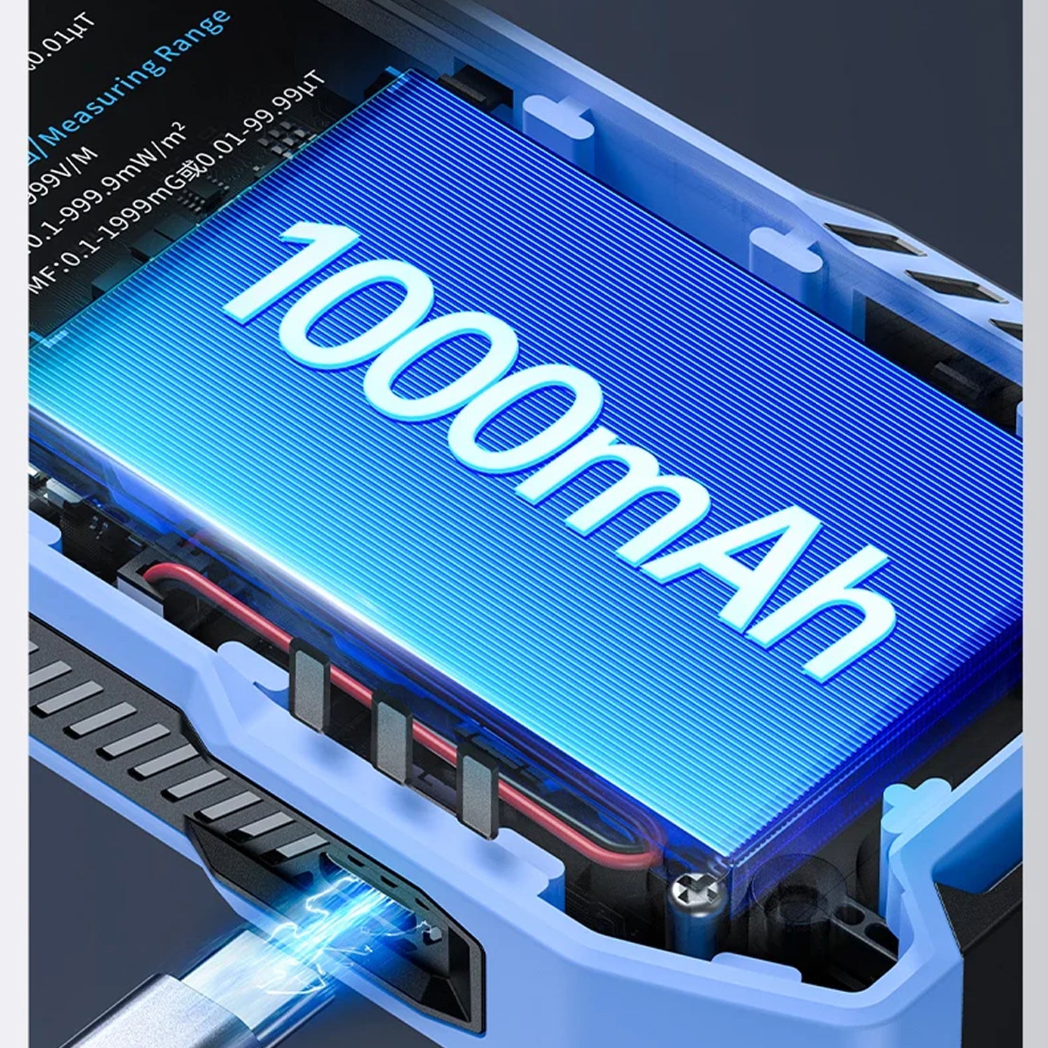 DetexMifi EMF Detector 3-in-1 0.01μT Precision 2.4