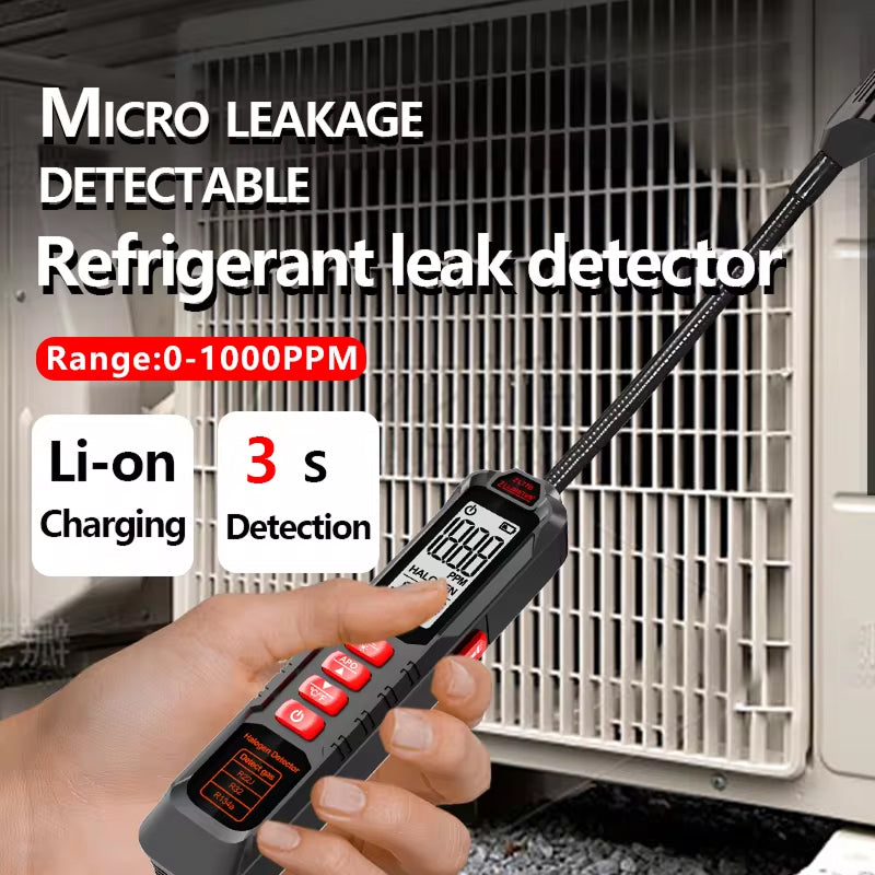 DetoSafer Refrigerant Leak Detector 0.5oz/yr High Precision for R22 R410A R134A R1234YF