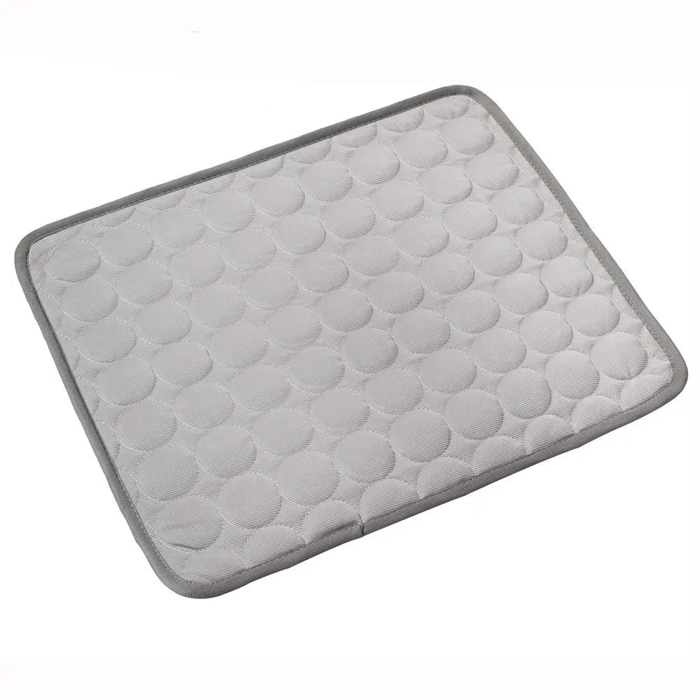DovixMati Dog Cooling Mat Ice-Silk Technology Washable Pet Pad for Large & Small Breeds