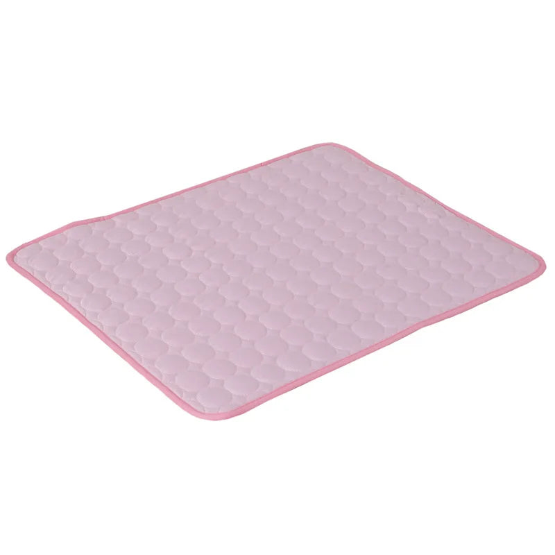 DovixMati Dog Cooling Mat Ice-Silk Technology Washable Pet Pad for Large & Small Breeds