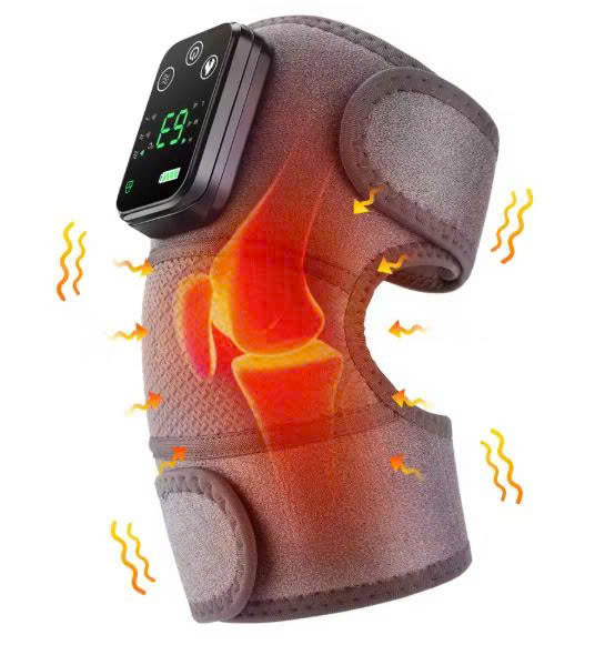 NeeVanix 3-in-1 Smart Joint Massager with 4000mAh Battery, 3-Level Thermal Therapy (45–65°C), and Multi-Strap Joint Support
