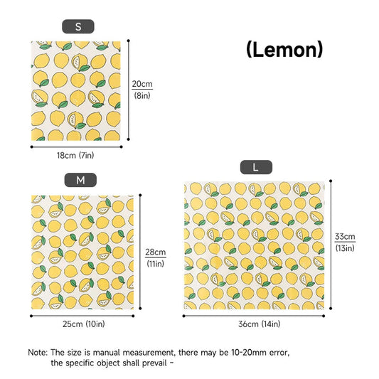 EmberFere Beeswax Wrap, Reusable Sustainable Food Storage Wrappers