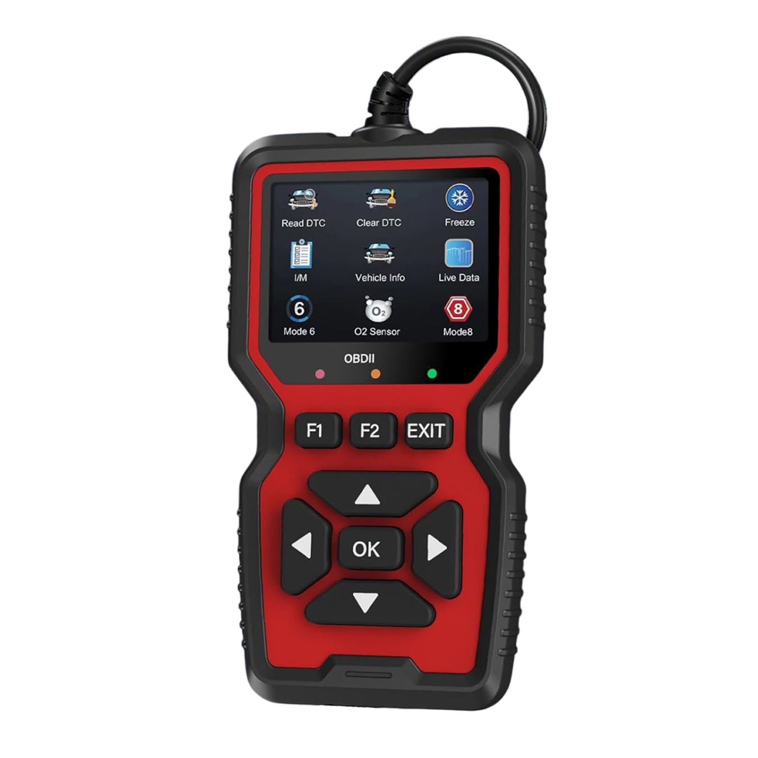 FixPolax OBD2 Scanner Professional - 35,901 DTC Library, Advanced Mode 6 & 8 Diagnostics, Battery Tester, and Lifetime Free Updates
