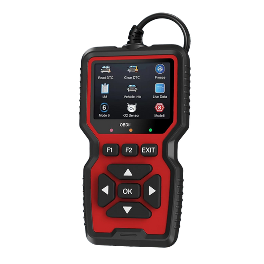 FixPolax OBD2 Scanner Professional - 35,901 DTC Library, Advanced Mode 6 & 8 Diagnostics, Battery Tester, and Lifetime Free Updates