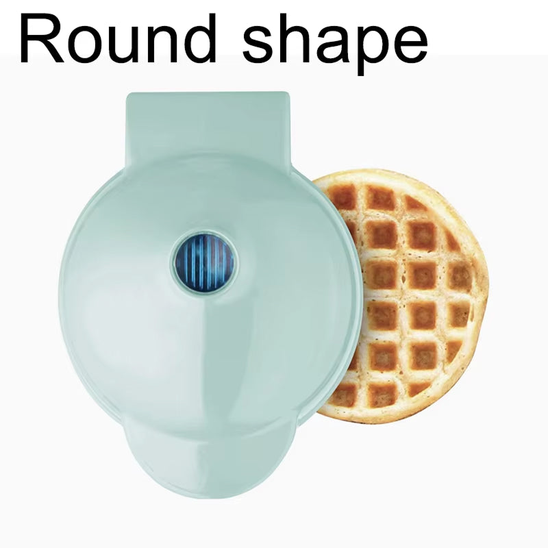 FoldYumi 350W Compact Waffle Maker with PFOA-Free Non-Stick Surface, 60-Second Cleanup and Cool-Touch Safety Handle