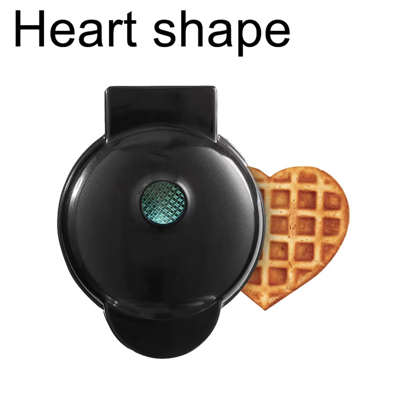 FoldYumi 350W Compact Waffle Maker with PFOA-Free Non-Stick Surface, 60-Second Cleanup and Cool-Touch Safety Handle