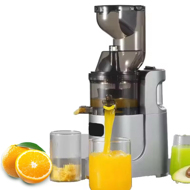 FrostyClas Cold Press Juicer 97% Yield Slow Masticating Juicer 70mm Large Feed Chute