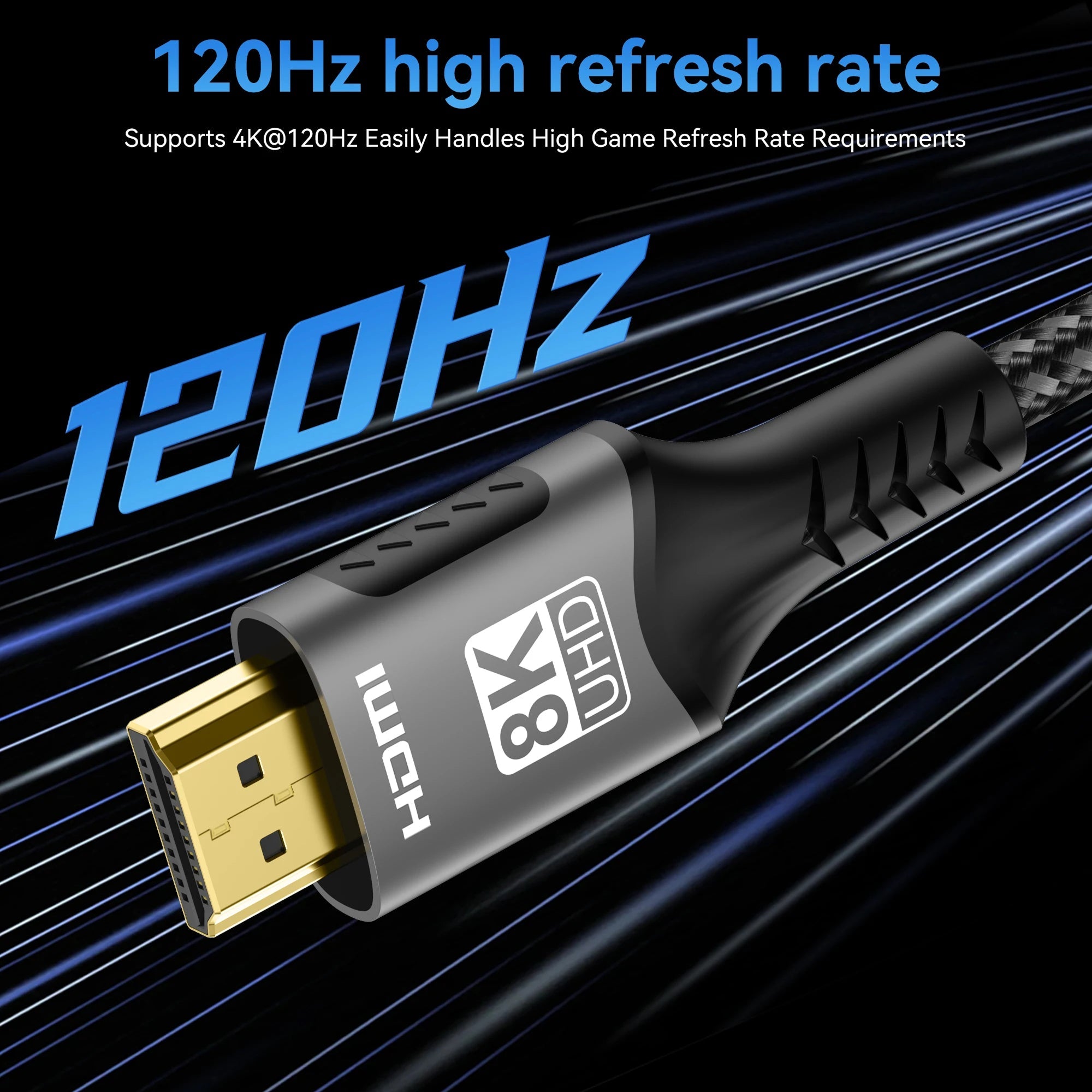 HimiBlixa 8K HDMI Cable Ultra High Speed 48Gbps