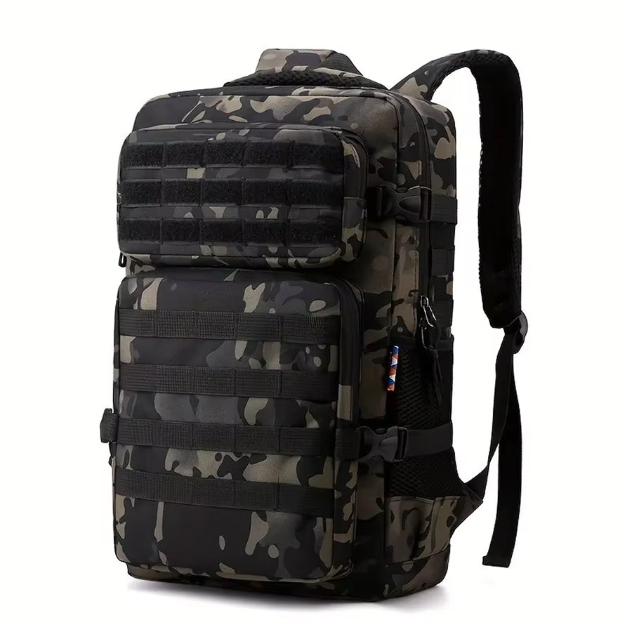 HuntRigki 35L Hunting Backpack Waterproof Oxford Fabric with Rifle/Bow Carry System