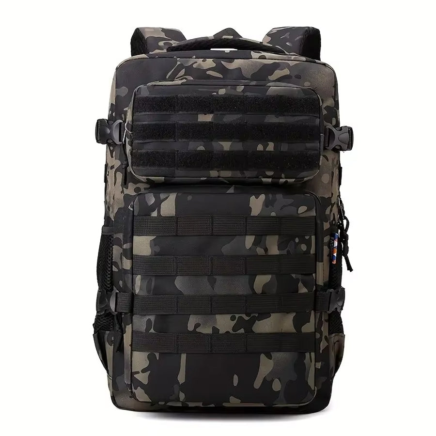 HuntRigki 35L Hunting Backpack Waterproof Oxford Fabric with Rifle/Bow Carry System