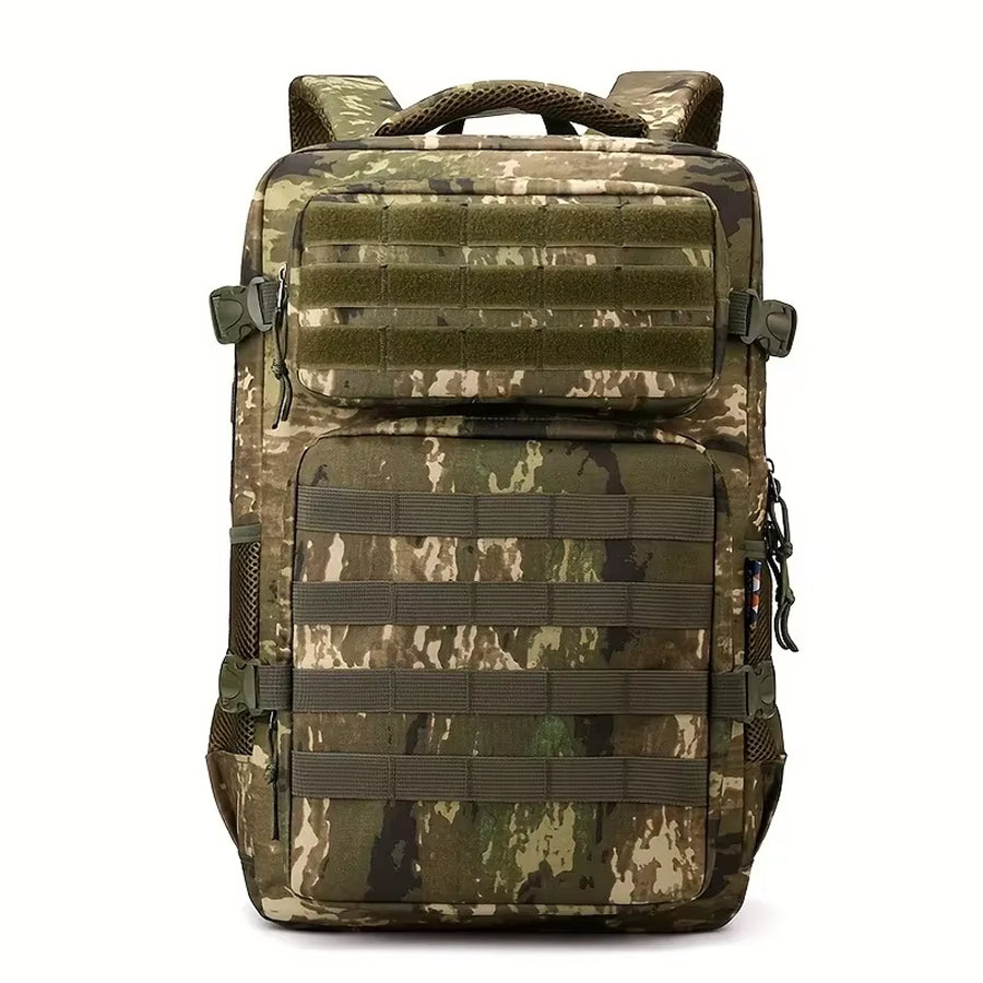 HuntRigki 35L Hunting Backpack Waterproof Oxford Fabric with Rifle/Bow Carry System