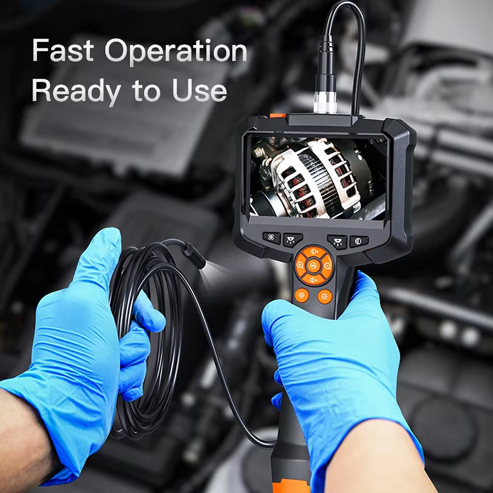JixaVix 1080P HD Industrial Endoscope with 4.3