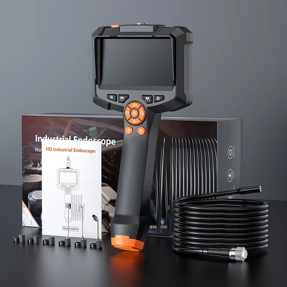 JixaVix 1080P HD Industrial Endoscope with 4.3