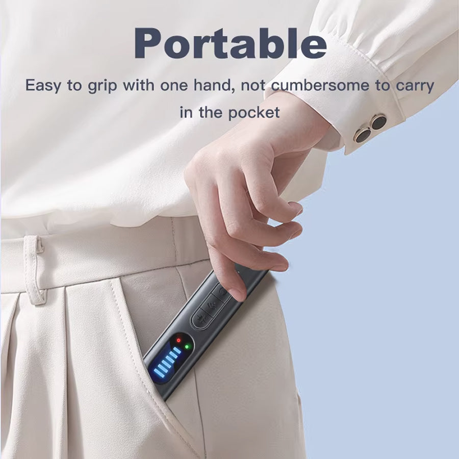 LensDtec Professional Privacy Scanner with 5-Point Detection Tech, AI Smart Chip, and 30m+ Long-Range Booster Antenna