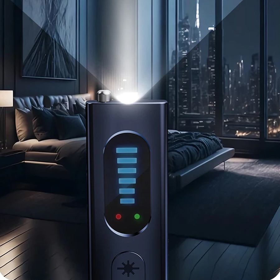 LensDtec Professional Privacy Scanner with 5-Point Detection Tech, AI Smart Chip, and 30m+ Long-Range Booster Antenna