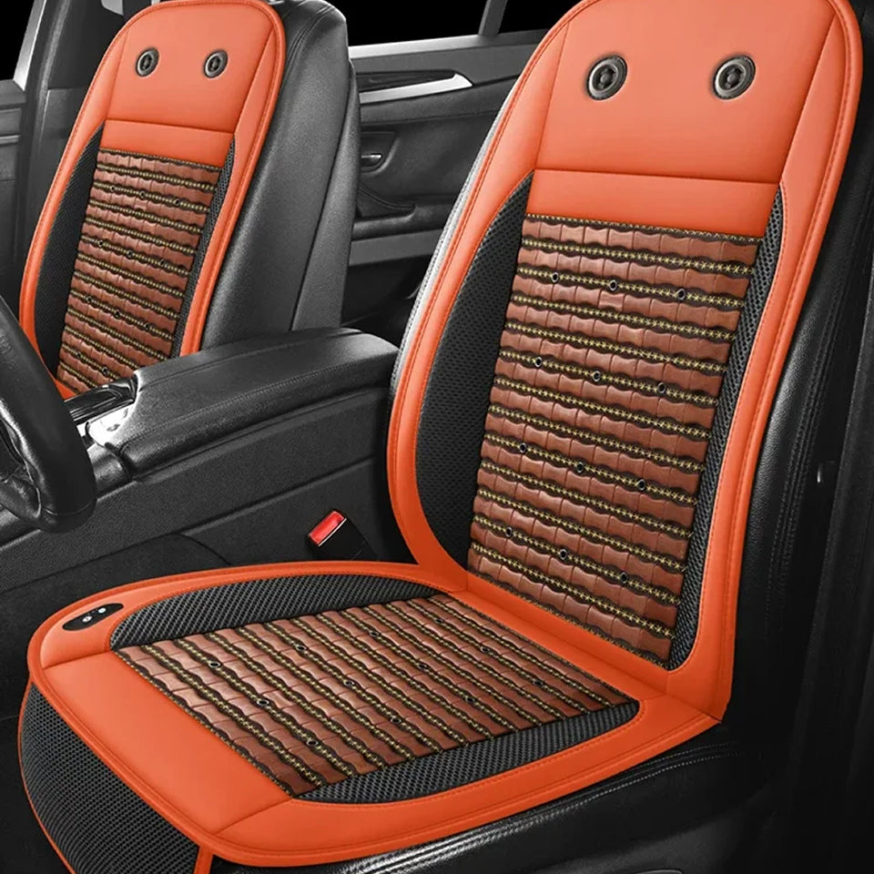 LieEsata Cooling Seat Cushion with Non-Slip Base for Car & Office Chair