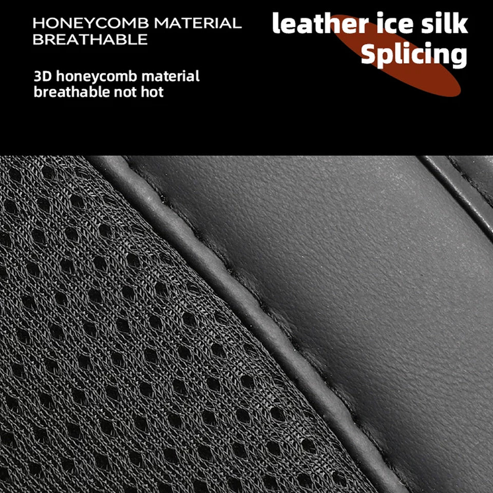 LieEsata Cooling Seat Cushion with Non-Slip Base for Car & Office Chair