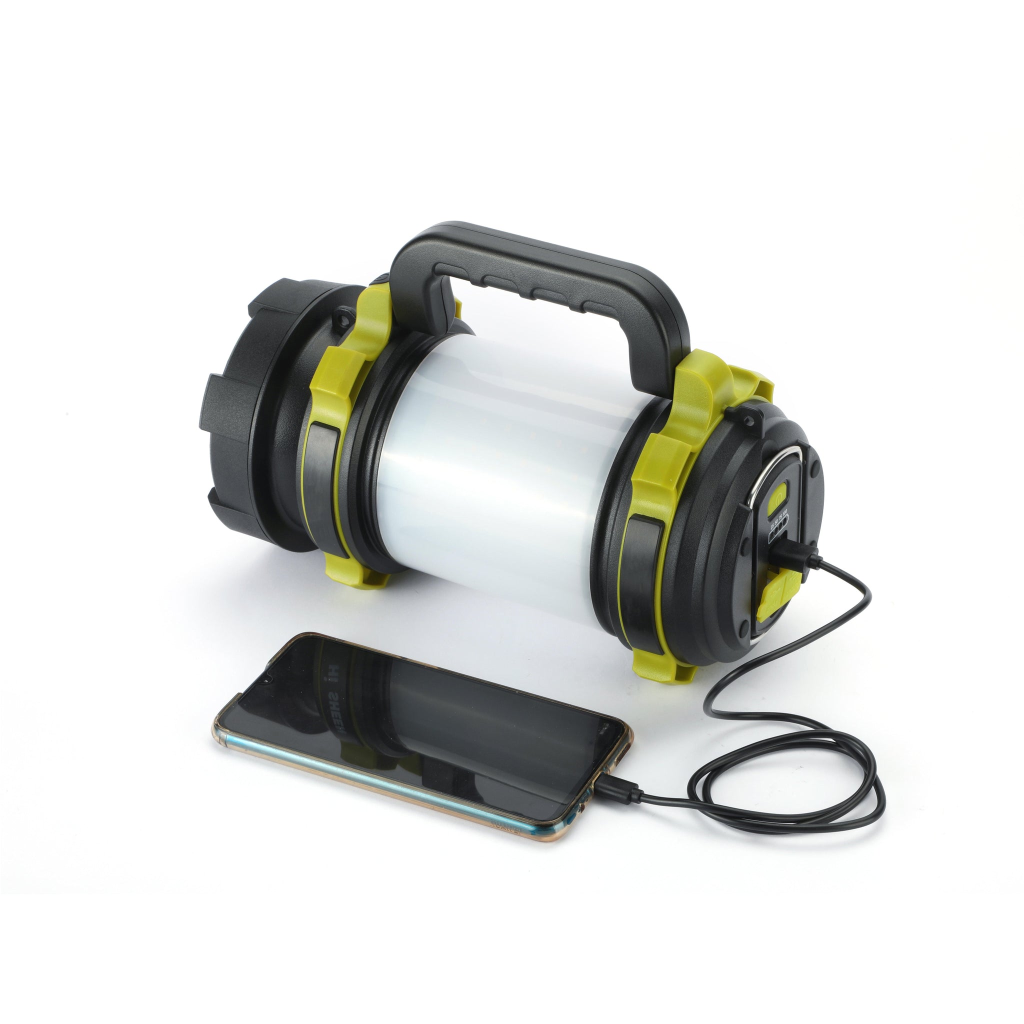 LiteCampi 1000-Lumen Ultra-Bright Camping Lantern 1000m Beam Range with Dual Modes and USB Rechargeable Battery