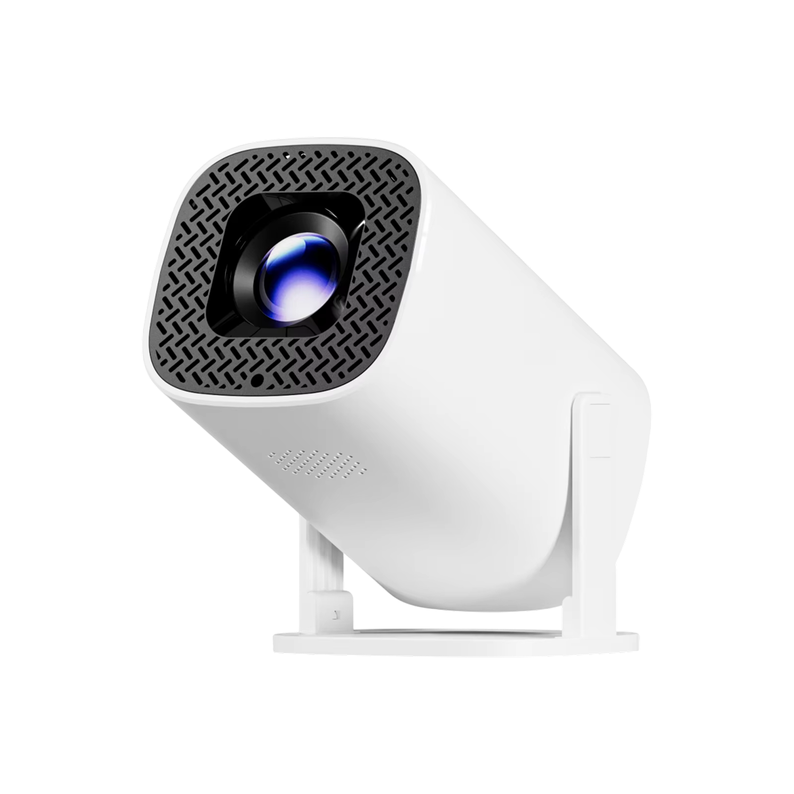 LuxinBeam Android 14.0 Smart Mini Projector with 270° Rotating Gimbal, WiFi 6, Auto Focus and 150-Inch Cinematic Display