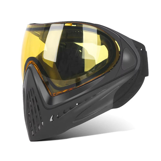 MaskiVax Tactical Airsoft Goggles with 150° Panoramic Vision, 2.5mm High-Impact Anti-Fog Lens and Soft Silicone Breathable Frame