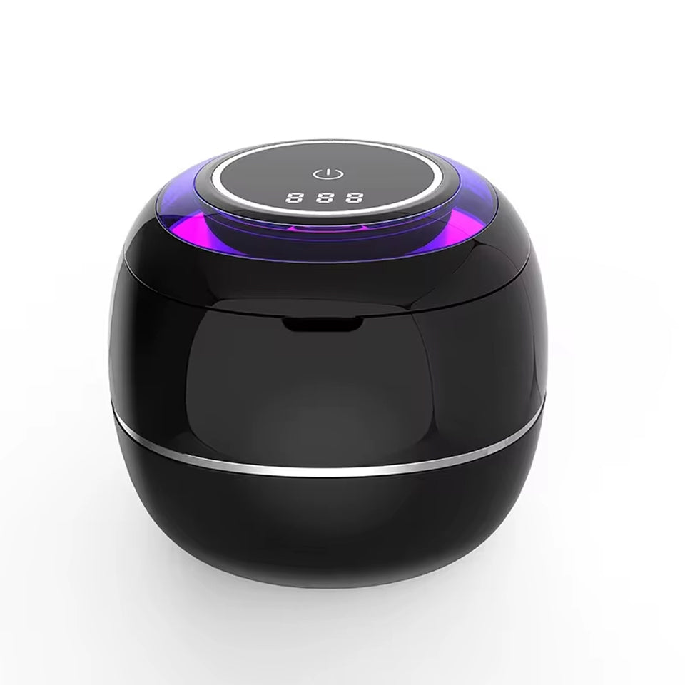 MinCleanx Ultrasonic Dental Cleaner - 42,000Hz Professional 30W Ultrasonic Cleaner with LED Light, Digital Timer
