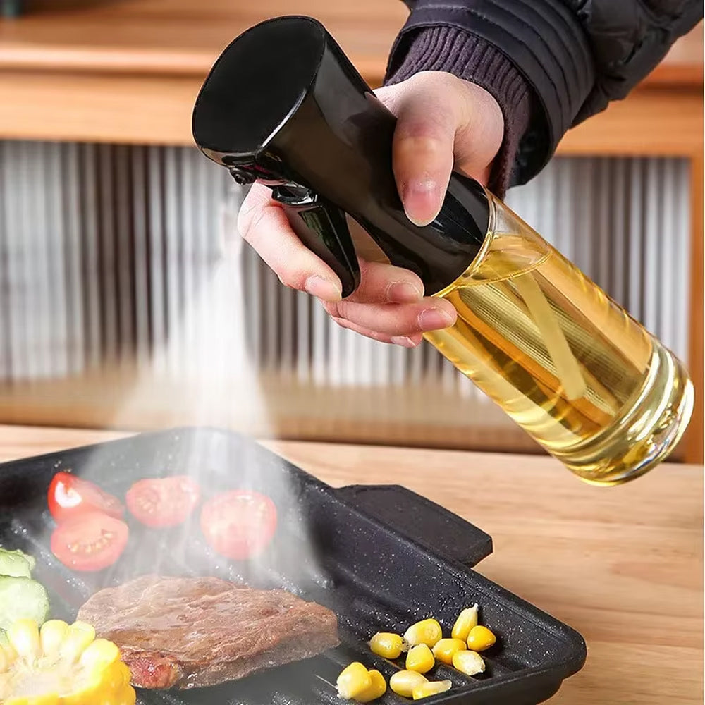 MitiSprix Oil Sprayer for Cooking 300ml/500ml High-Pressure Mist for Air Fryer and Olive Oil