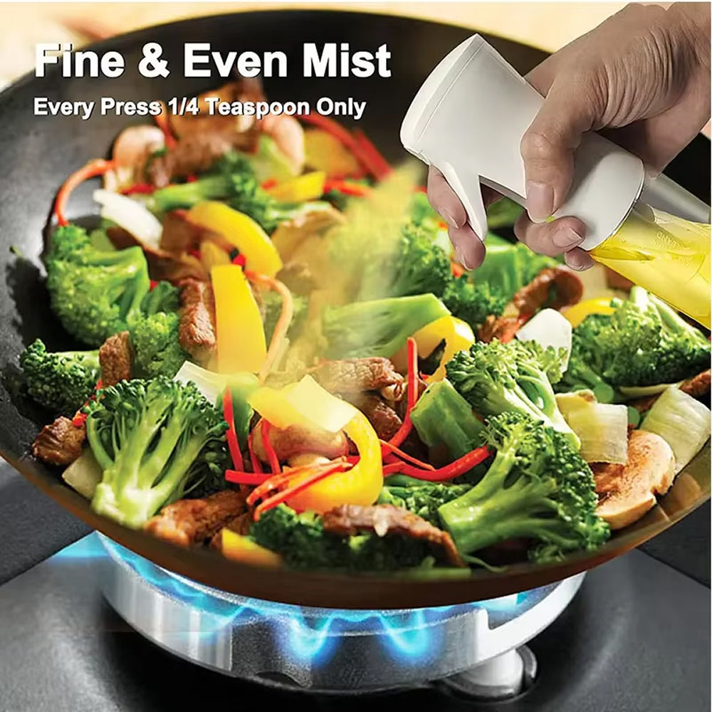 MitiSprix Oil Sprayer for Cooking 300ml/500ml High-Pressure Mist for Air Fryer and Olive Oil