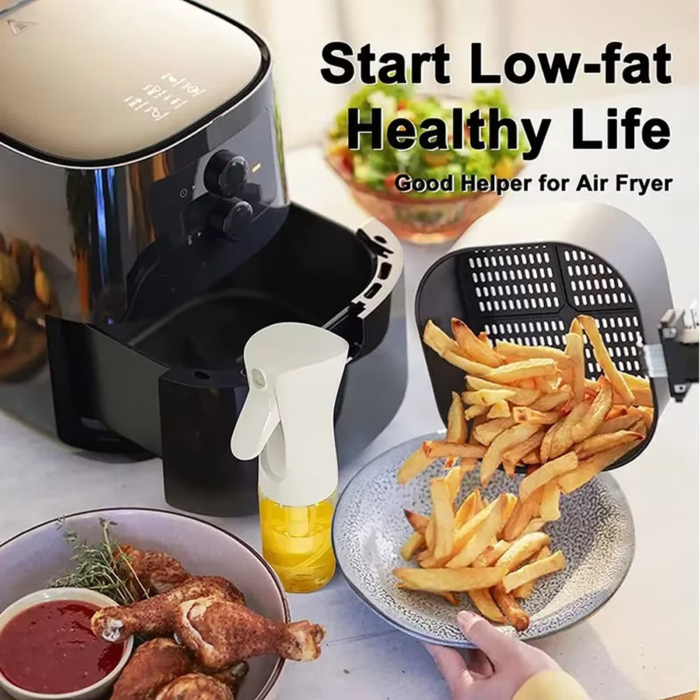 MitiSprix Oil Sprayer for Cooking 300ml/500ml High-Pressure Mist for Air Fryer and Olive Oil