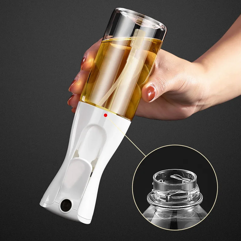 MitiSprix Oil Sprayer for Cooking 300ml/500ml High-Pressure Mist for Air Fryer and Olive Oil
