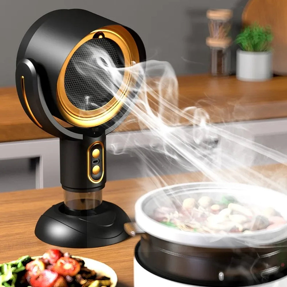 MittPillo Portable Range Hood Countertop Ductless Desktop Exhaust Fan