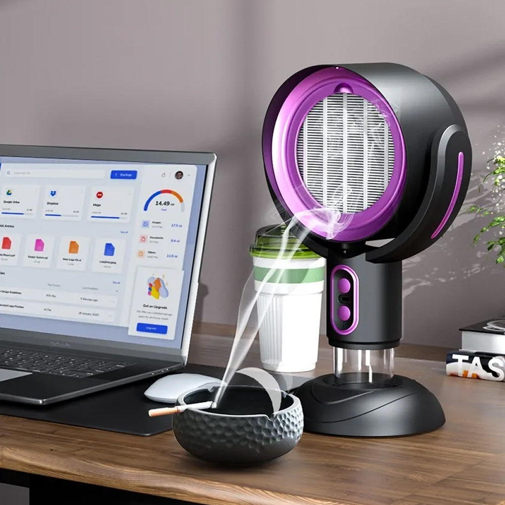 MittPillo Portable Range Hood Countertop Ductless Desktop Exhaust Fan