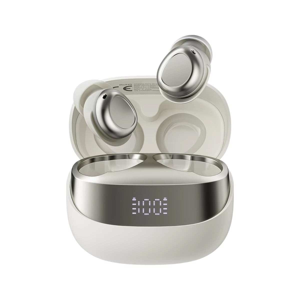 NapBudli Sleep Earbuds - Ultra-Lightweight 2.83g Side Sleeper Headphones, Bluetooth 5.4 with Noise Reduction & 400mAh Battery