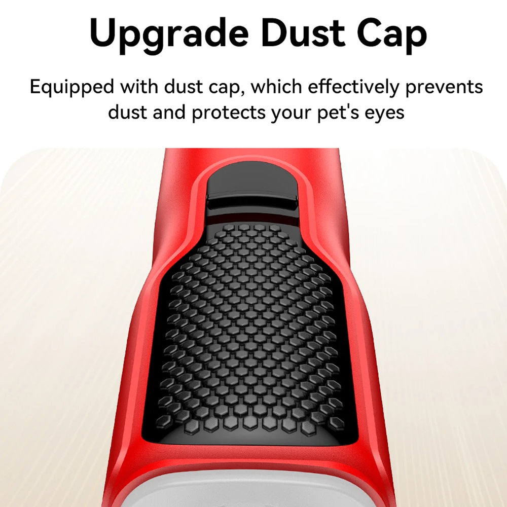 NaxiGriva Dog Nail Grinder 7-Speed Motor Ultra-Quiet 45dB with 3-Gear LED Light and USB-C