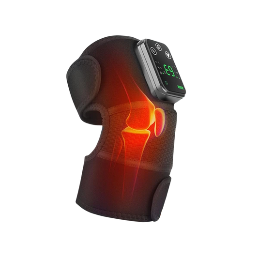 NeeVanix 3-in-1 Smart Joint Massager with 4000mAh Battery, 3-Level Thermal Therapy (45–65°C), and Multi-Strap Joint Support