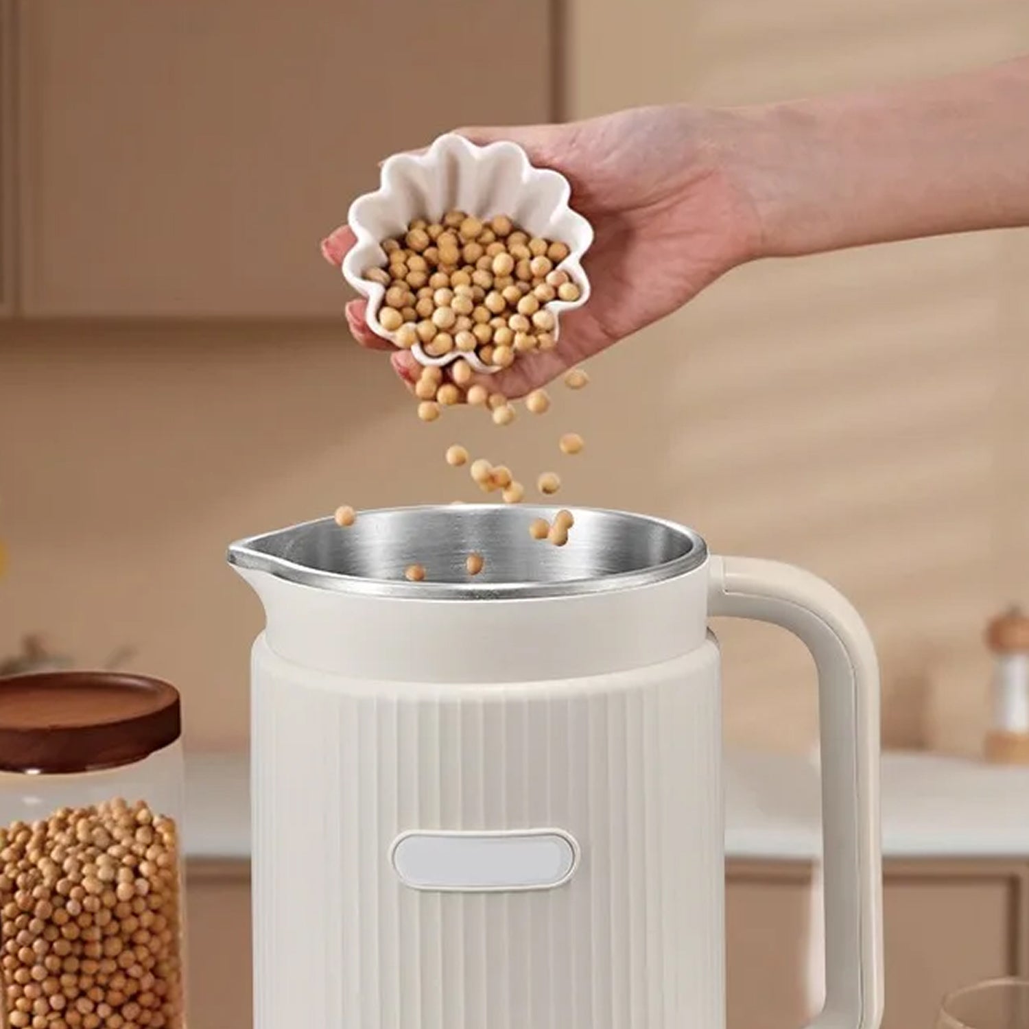 NomiPrex 8-in-1 Automatic Plant-Based Milk Maker with 12-Blade CypherCore System, 40oz Family Capacity and 18-Hour Delay Timer