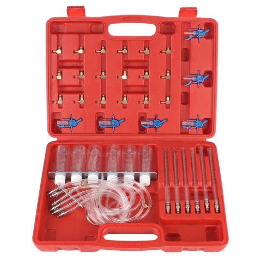 Engine Oil Pressure Tester Kit Gauge Diagnostic Tool with Brass Adapters OlexAzin