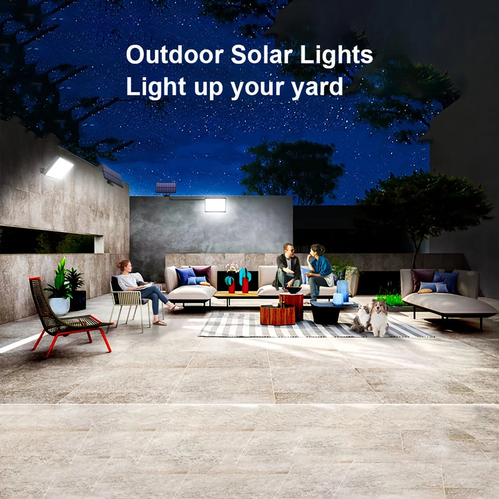 OrdiSaff Solar LED Outdoor Light, Weatherproof Garden Pathway Security Lamp