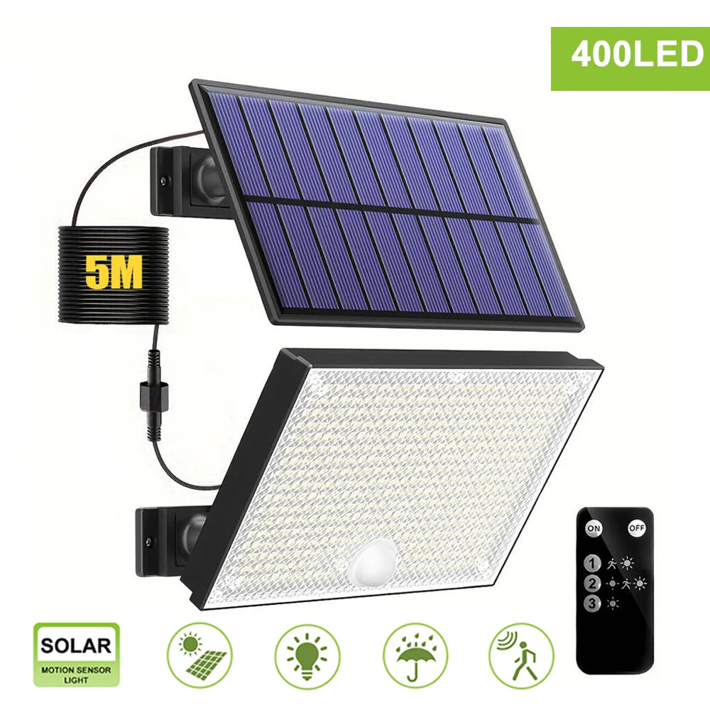 OrdiSaff Solar LED Outdoor Light, Weatherproof Garden Pathway Security Lamp
